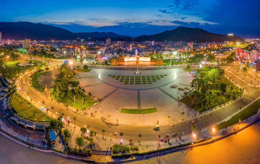 Quảng trường trung tâm thành phố Quy Nhơn có quy mô lớn lên đến 6,5ha